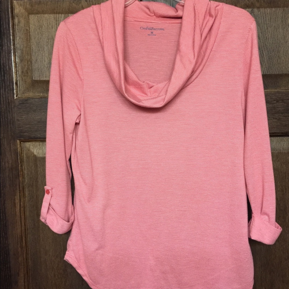 Red/White Stripe and Butter Yellow Top